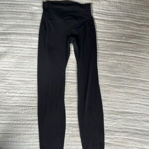 Lululemon leggings with stitching details